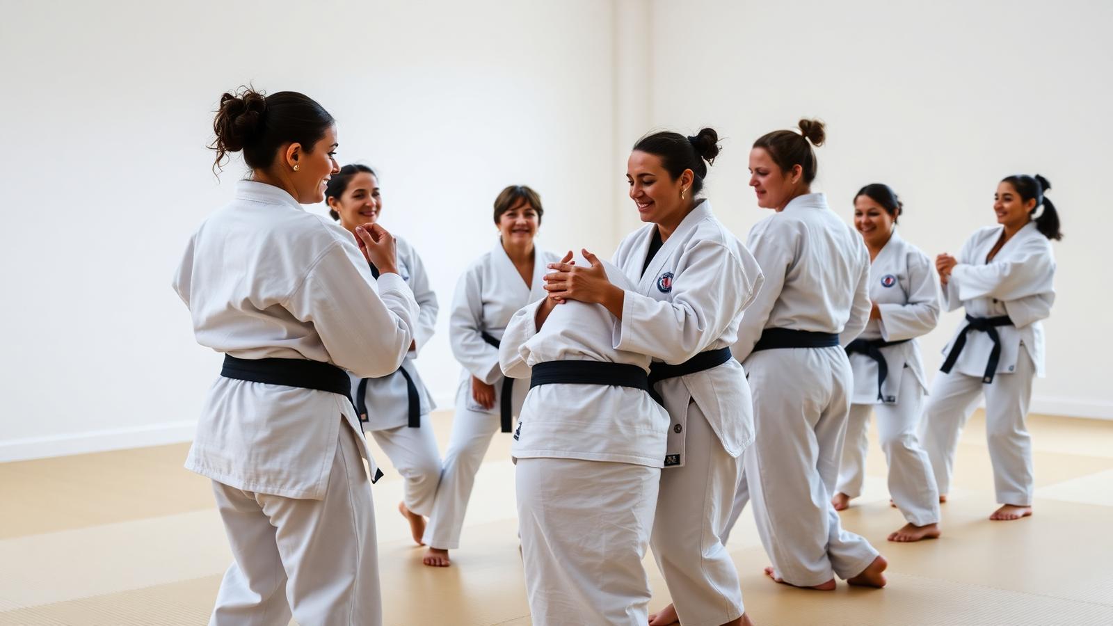 Cours de JJB féminin du dimanche à Pierrelaye