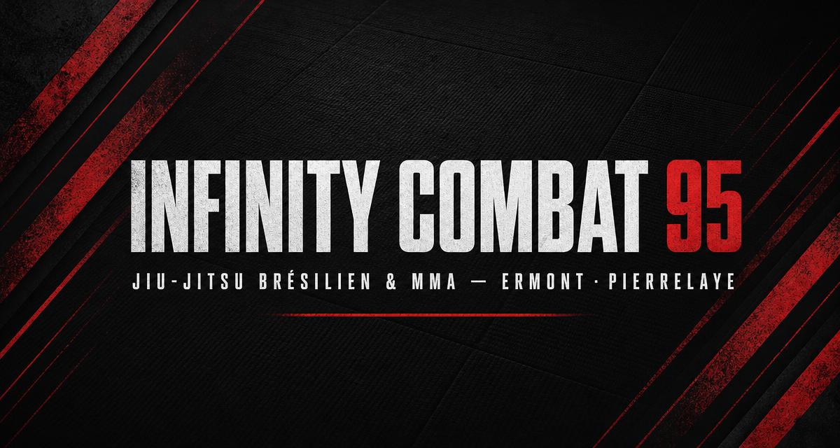 Visuel de marque Infinity Combat 95 — Jiu-Jitsu Brésilien & MMA, Ermont et Pierrelaye
